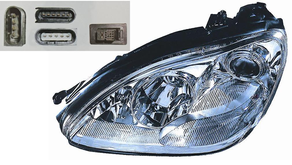 Articolo 0TRVV - FARO SX XENON H7 PR REGEL MERC CLASSE S W220 01/02>12/05 4 CONN
