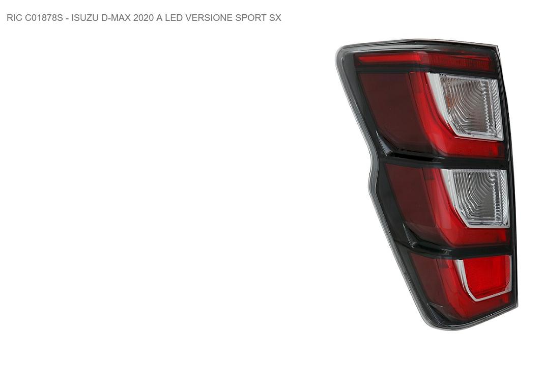 Articolo 4XT76 - FANALE P/SX A LED ISUZUD-MAX 11/19>  VERSIONE SPORT