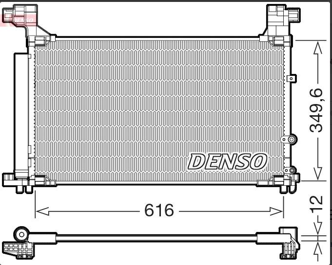 Articolo 52Z2Z - CONDENSATORE LEXUS IS III 15-