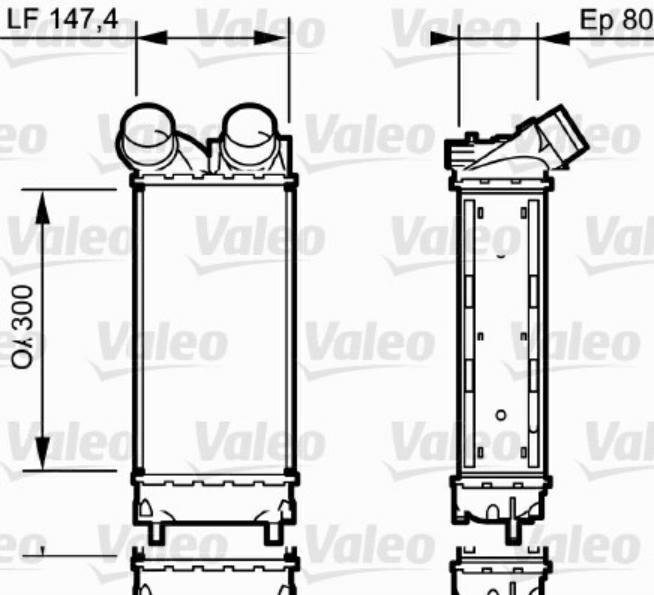 Articolo 5MS6Q - INTERCOOLER PEUGEOT 308(09/07>)