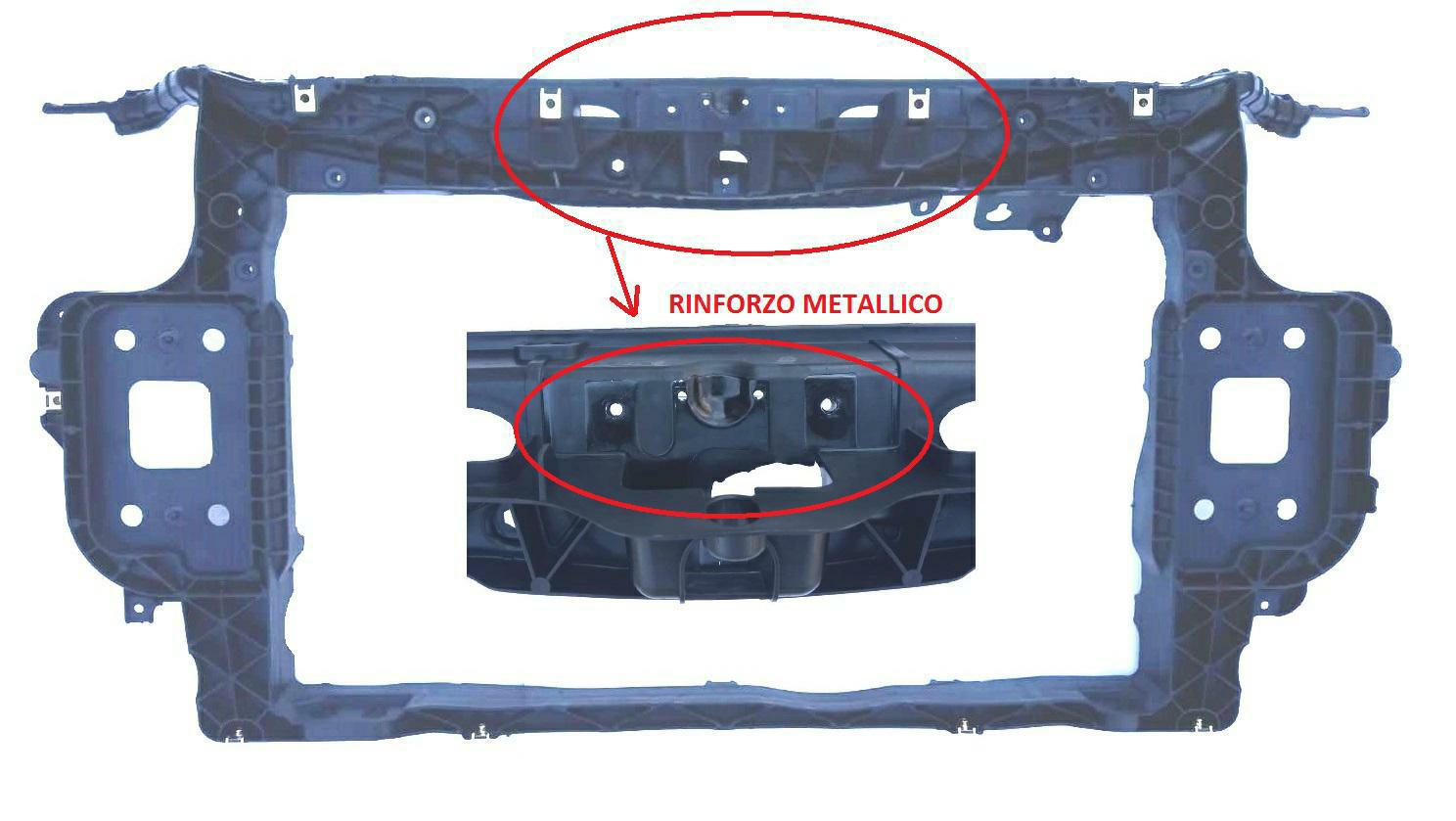 Articolo 6W5CT - OSSATURA ALFA MITO 04/08> PUNTO 05>CON RINFORZO METALLICO
