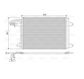 Articolo 7P8VR - CONDENSATORE VW GOLF V / AUDI A3
