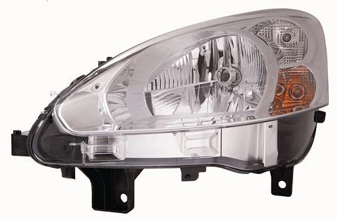 Articolo 8VPVD - FARO DX H4 C/MOTOR ELETT PARAB CROM PEUGEOT PARTNER 01/13>