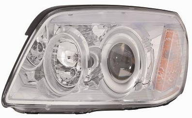 Articolo 8WSFG - FARO DX H7-H1 C/MOTOR ELETT PARAB CROM CHEVROLET CAPTIVA 01/06>