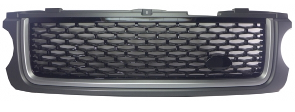 Articolo 9897V - GRIGLIA GRIGIA-NERA-CROM RANGE ROVER 01/10>