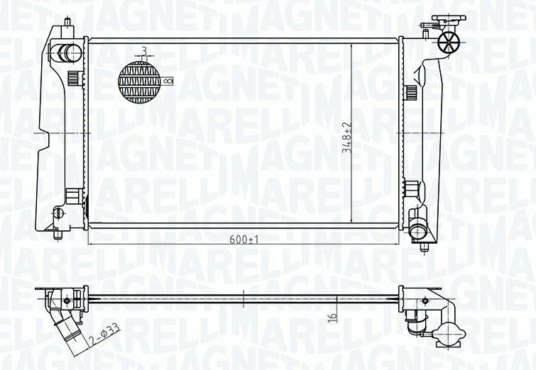 Articolo 9MRWN - RADIATORE TOYOTA HUASEN-PA0912