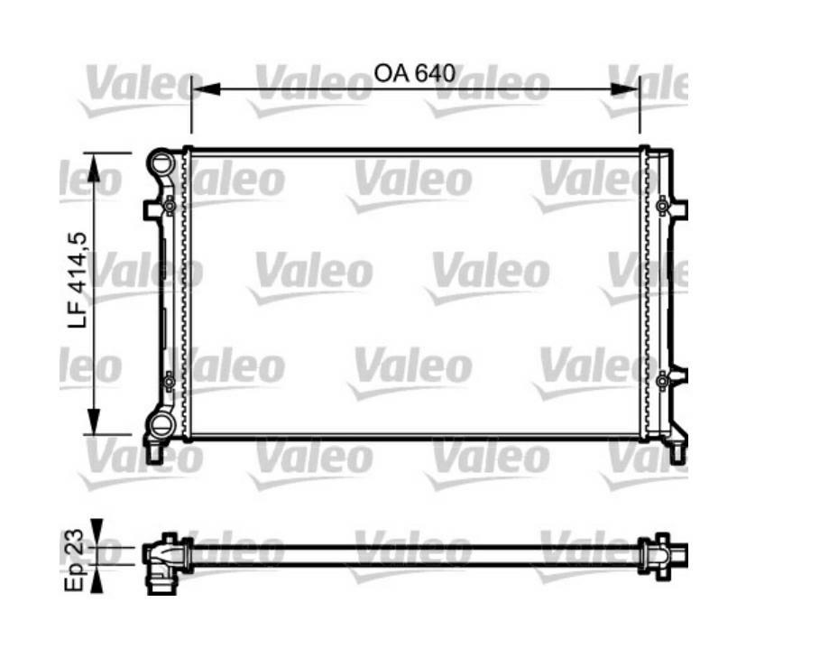 Articolo B7WX6 - RAD AUDI A3 (05/03-06/08)