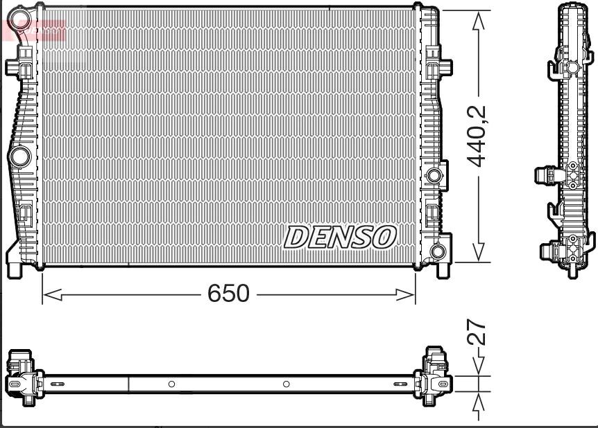 Articolo D0Q8K - RADIATORE VW A3, GOLF VII, LEON, OCTAVIA IV,