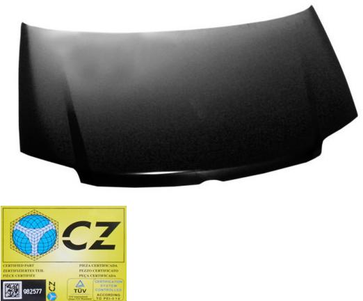 Articolo DZNZ6 - COFANO ANT FIAT PANDA 08/03> -certif-