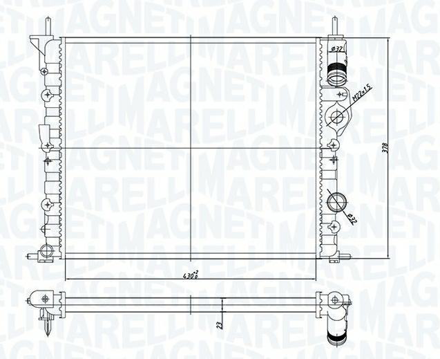 Articolo FMSRV - RADIATORE RENAULT CLIO II (BB, CB)