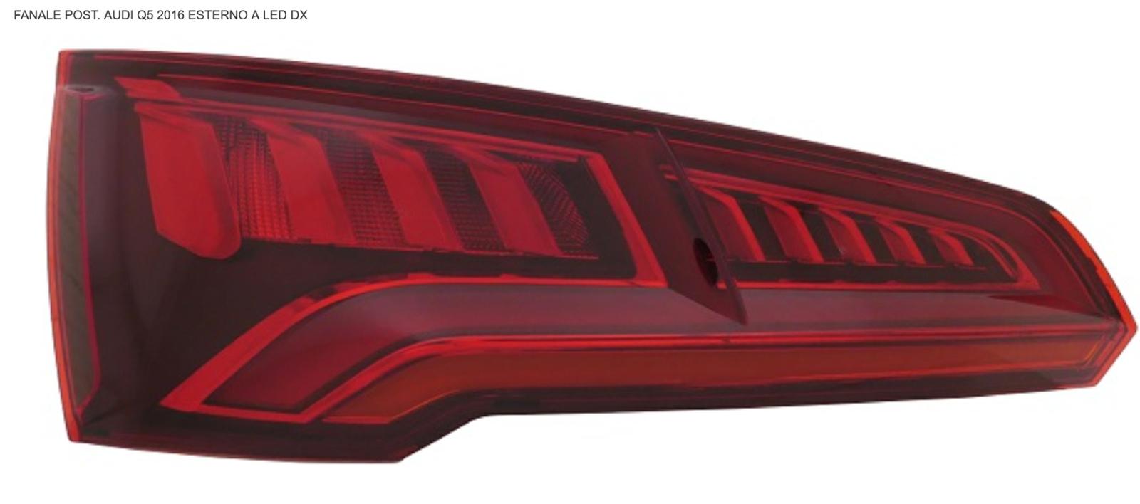 Articolo G2T4P - FANALE P/DX A LED AUDI Q5 01/16>