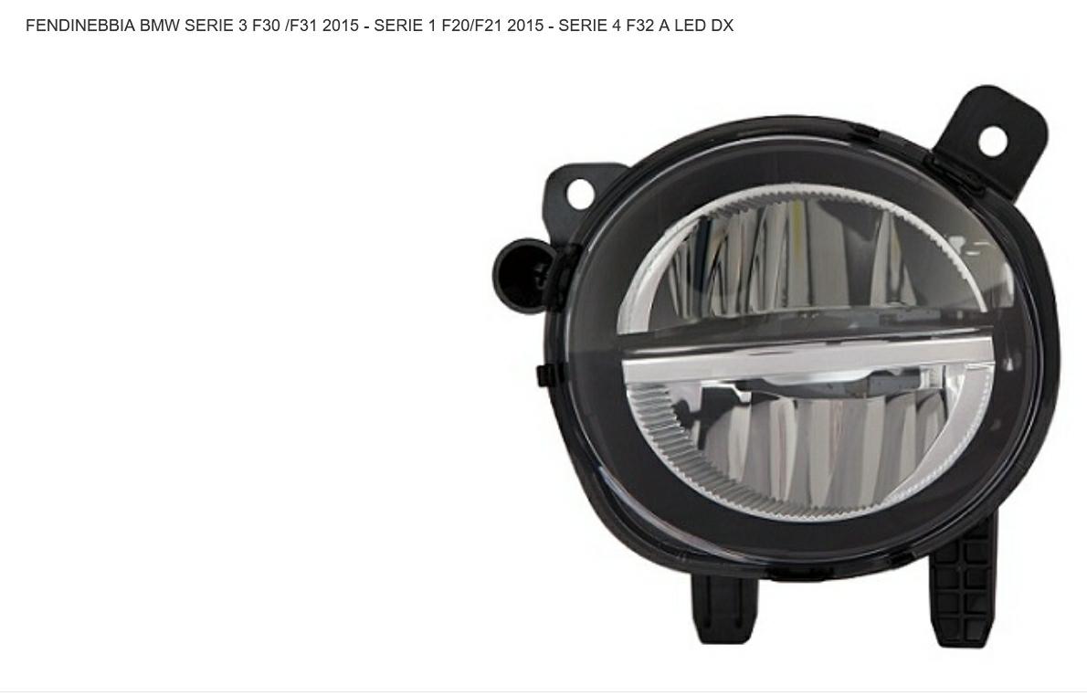 Articolo G52GV - FEND DX A LED BMW SERIE3 F30-F31 07/15>SERIE 1 F20-F21 07/15>