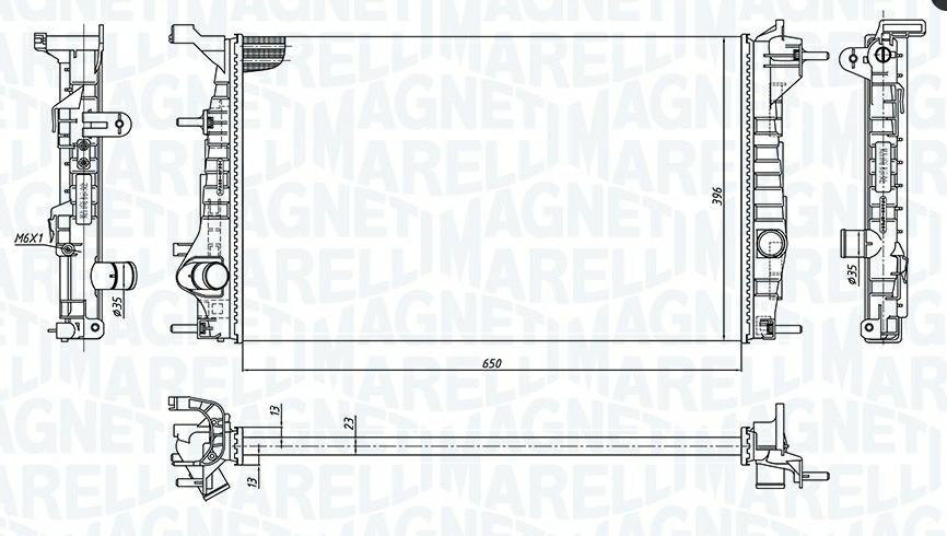 Articolo GR5D2 - RADIATORE RENAULT MEGANE III  (BZ0/1)