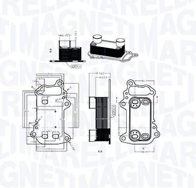 Articolo KNZN1 - RADIATORE OLIO BMW 3 (E90) 320 D