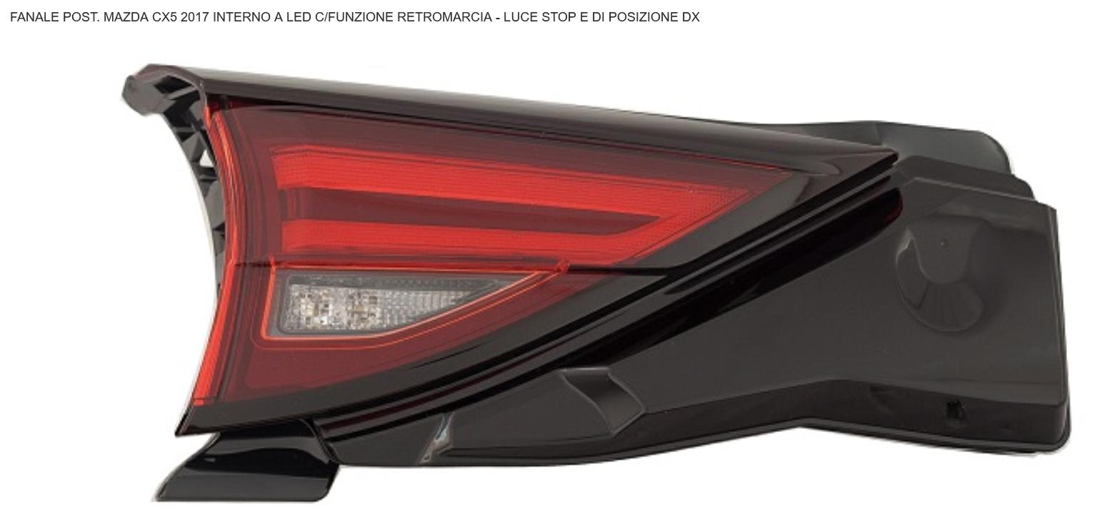 Articolo KWGMH - FANALE P/DX INT A LED MAZDA CX5 01/17> C/ FUNZ RETROMARCIA