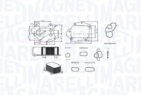 Articolo MG2XM - RADIATORE OLIO CITROEN - PEUG -