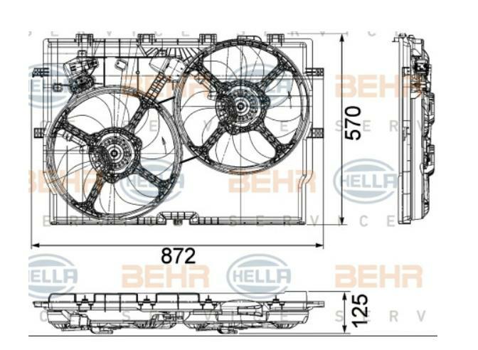 Articolo N21SR - VENTOLA RAD FIAT DUCATO