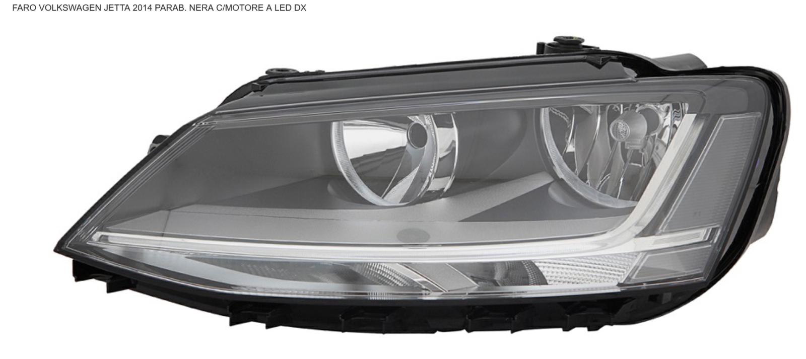 Articolo N88NK - FARO DX A LED C/MOTOR ELETTR VOLKSWAGEN JETTA 07/14> P NERA