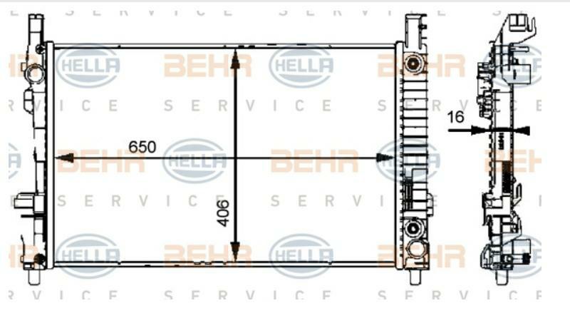 Articolo NV24N - RADIATORE MB A-CL. (W169)