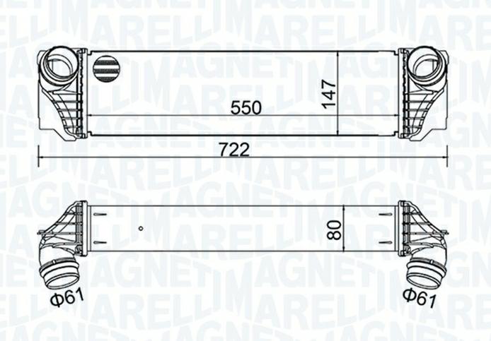 Articolo P5VP0 - INTERCOOLER BMW 5 (F10)