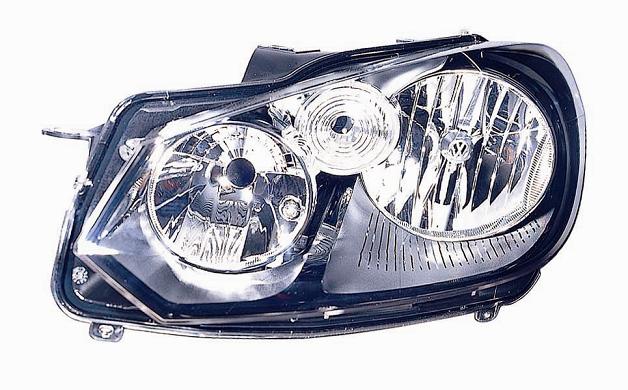 Articolo P6461 - FARO SX H7-H15 C/MOT ELETT VW GOLF VI 01/09>PAR NERA(MOD HELLA)