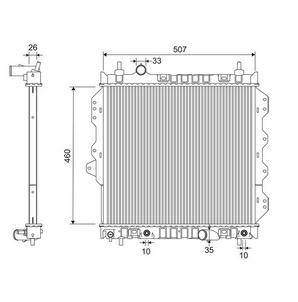 Articolo PS1XN - RADIATORE CHRYSLER PT CRUISER