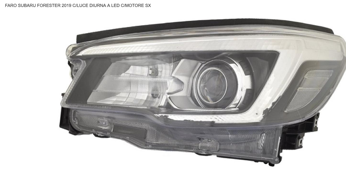 Articolo PS9QZ - FARO SX C/DRL A LED C/MOT ELETT SUBARU FORESTER 01/19>