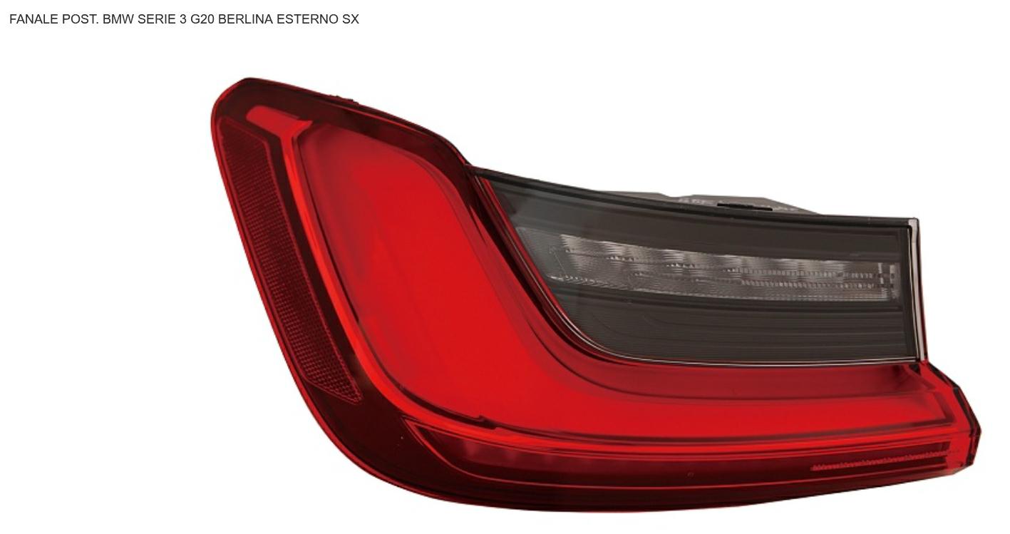 Articolo Q0NRB - FANALE P/SX EST BMW SERIE 3  G20 10/18>