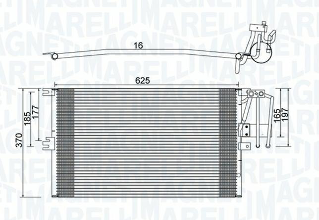 Articolo Q1T1R - CONDENSATORE OPEL VECTRA B