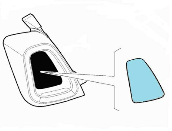 Articolo QF138 - MOSTRINA PRIM FANALE P/DX FIAT 500 07/15>