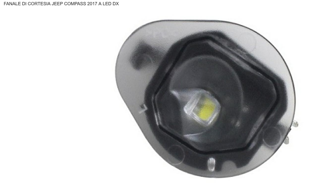 Articolo QY7XT - FANALE DI CORTESIA DX A LED JEEP CHEROKEE 01/14>