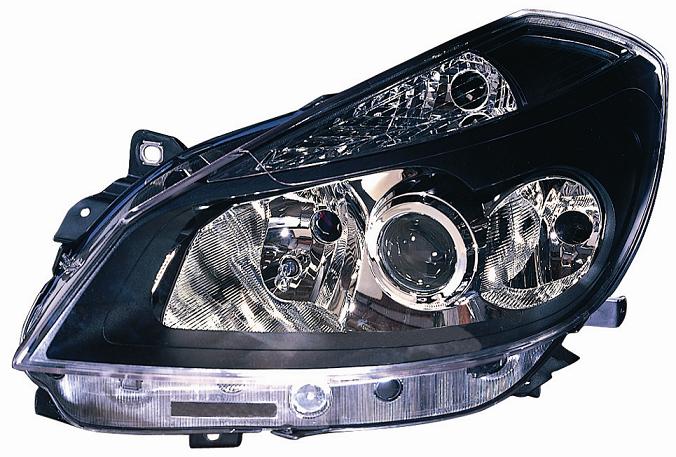 Articolo RV2H0 - FARO SX 2H7-H1 C/LENTE PRED REG EL REN CLIO 09/05>SPORT PAR NERA