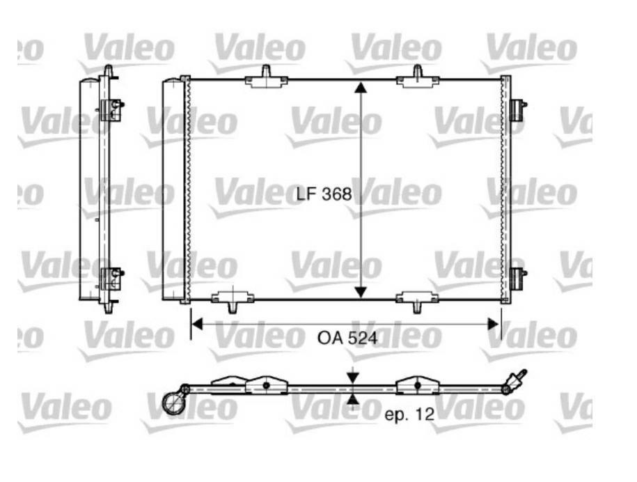 Articolo SC3B1 - COND PEUGEOT C3 (2002>2005)