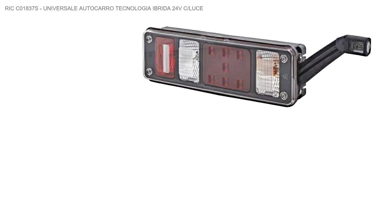 Articolo SSD4B - FANALE P/SX UNIVERSALE AUTOCARRO TECNOLOGIA IBRIDA 24V