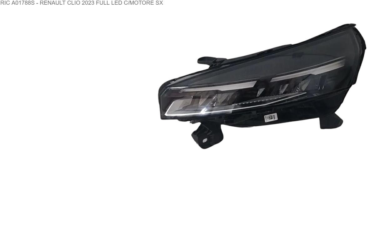 Articolo TDXZ6 - FARO SX PERFORMANCE LED 9 PIN RENAULT CLIO 07/23>