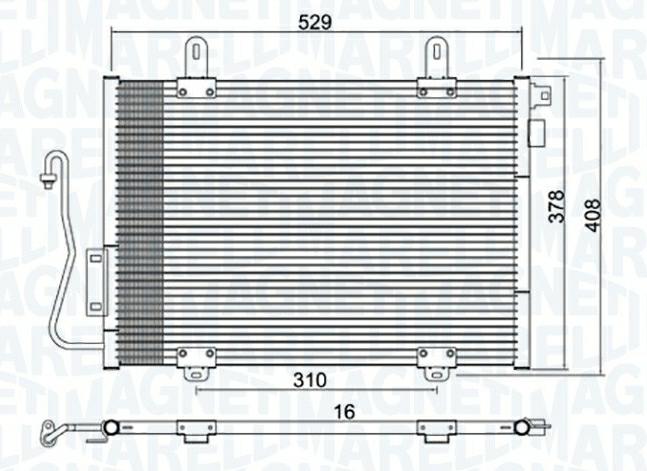 Articolo W3D6D - CONDENSATORE RENAULT CLIO II (BB, CB)