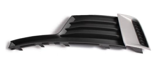 Articolo WH863 - GRIGLIA P/TI A/SX NERA/ALLUMINIO OPACO AUDI A3 3P-5P 05/16>SPORT