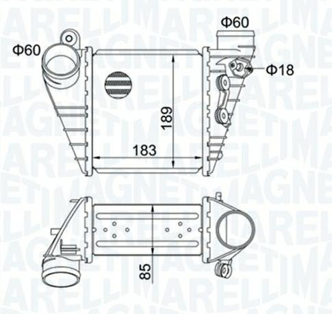 Articolo X8SBK - INTERCOOLER VW GOLF IV