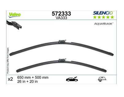 Articolo YB174 - VA330 KIT SPAZZOLE ACQUABLADE (MM650+500)