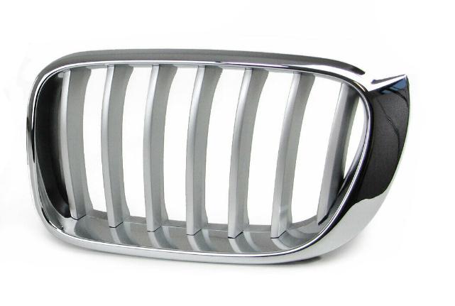 Articolo ZK0H3 - GRIGLIA A/SX CROM-GRIGIA BMW X4 F26-X3 F25 01/14>